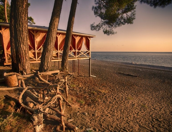 Пляж - Гостиница «Ирэн»